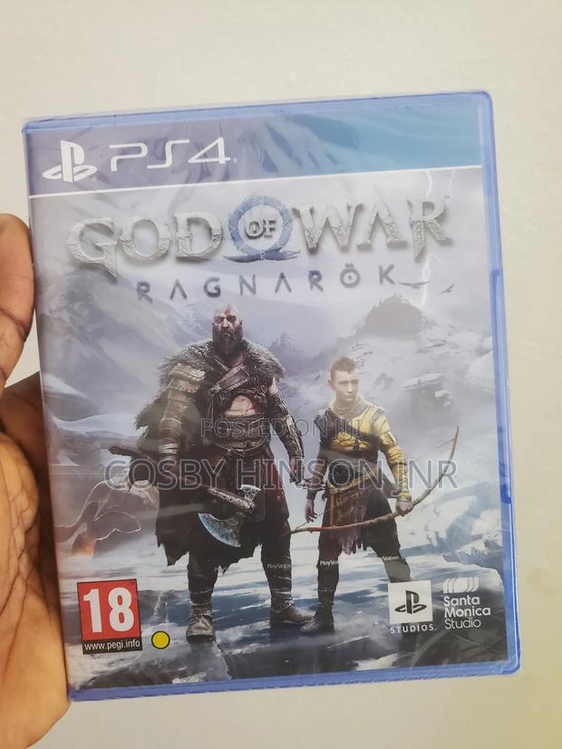 God of War Ragnarok Ps4 Cd Brand New