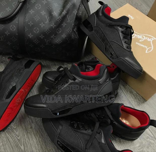 Christian Louboutin Black Sneakers