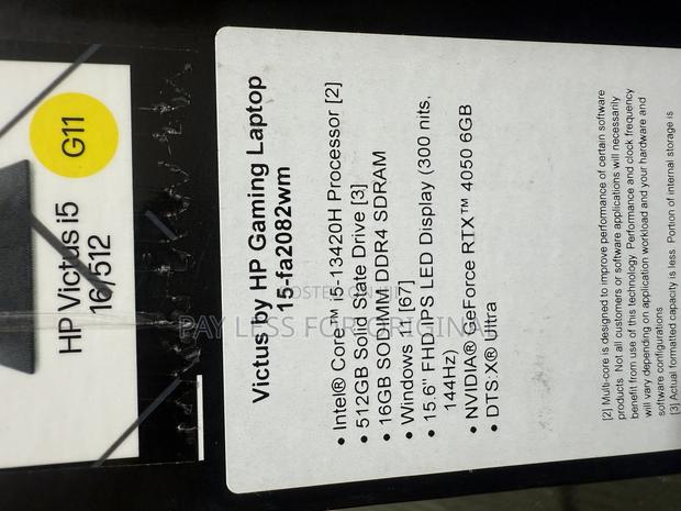New Laptop HP Victus 15 16GB Intel Core i5 SSD 512GB photo 2