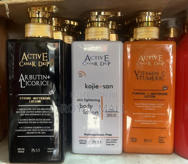 Active Caviar Drip Arbutin/Licorice | Kojie San | Vitamin C Tumeric · Photo 2