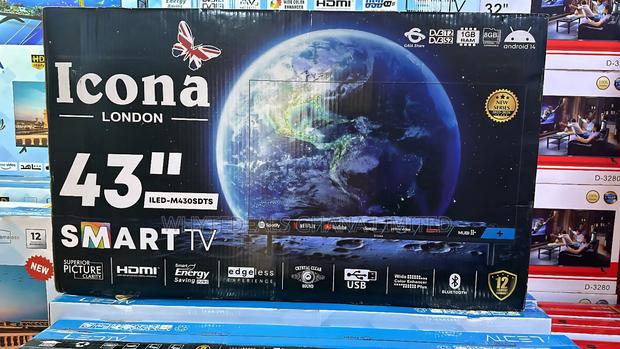 Icona London 43" Smart Android Led Tv| Bluetooth| Uk Brand|Voice Contr photo 2