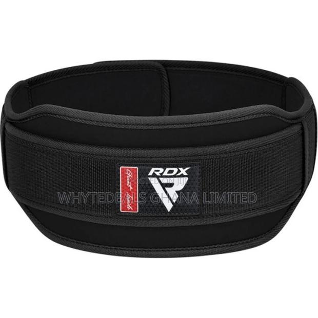 Rdx Weightlifting Gym Belt| Rx5| Comfort| Support| Durability| From Uk photo 2