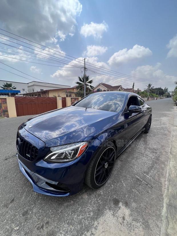 Mercedes-Benz C43 4Matic Coupe AWD (3.0L V6 9AM) 2018 Blue