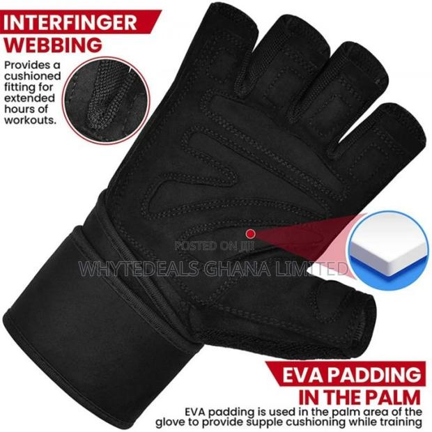 100% Authentic Leather| Rdx L4 Gym Gloves| Comfort| Support| Luxury photo 2