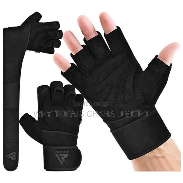 100% Authentic Leather| Rdx L4 Gym Gloves| Comfort| Support| Luxury photo 4