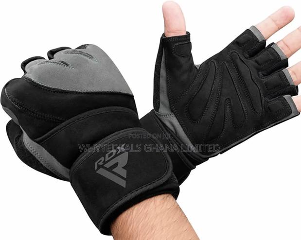 100% Authentic Leather| Rdx L4 Gym Gloves| Comfort| Support| Luxury photo 5