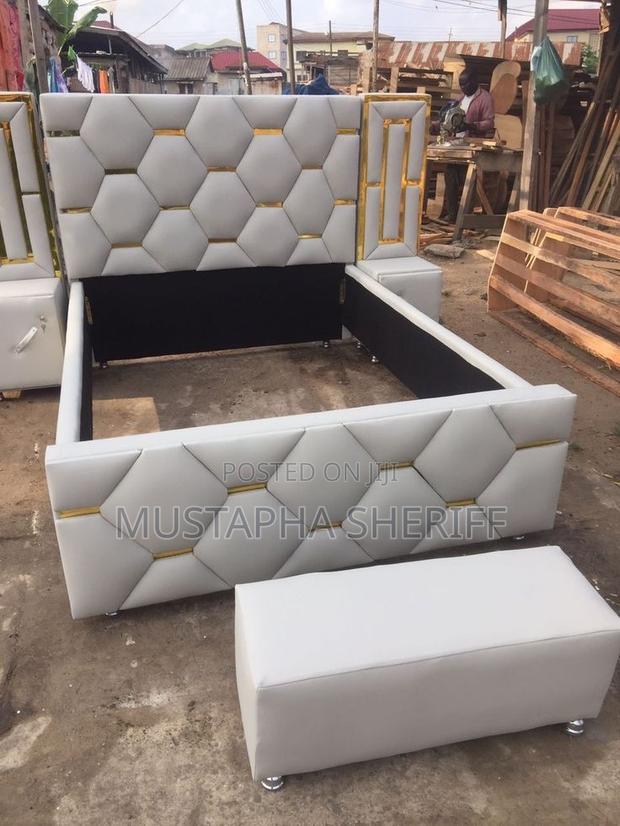 Hexagon Royale Double Bed Set – The Ultimate Statement Piece