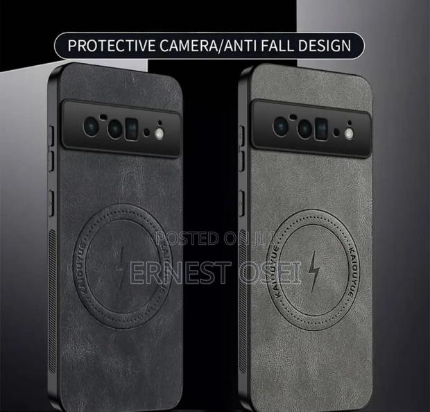 Leather Wireless Charging Case for Pixel 6 · Photo 4