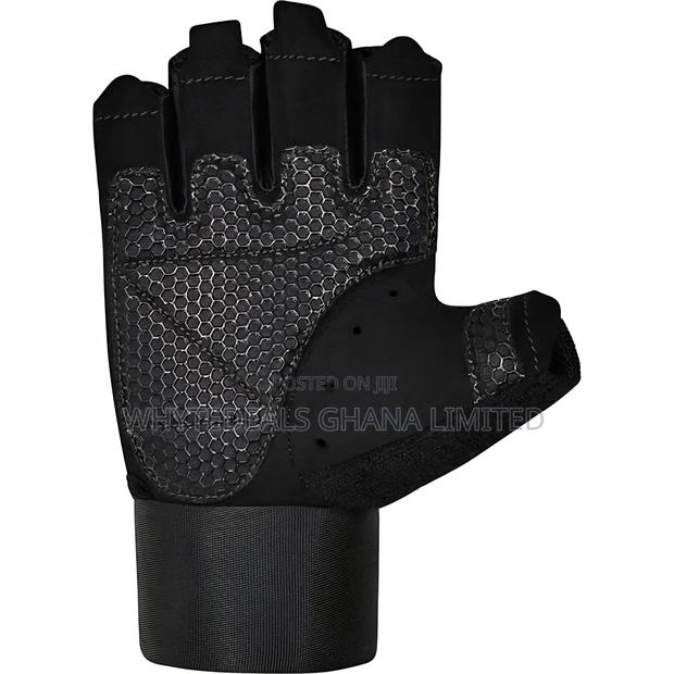 Rdx W3 Weightlifting Gym Gloves|Comfort|100% Authentic Leather From Uk photo 3