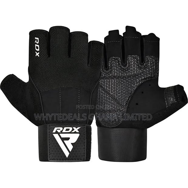Rdx W3 Weightlifting Gym Gloves|Comfort|100% Authentic Leather From Uk photo 2