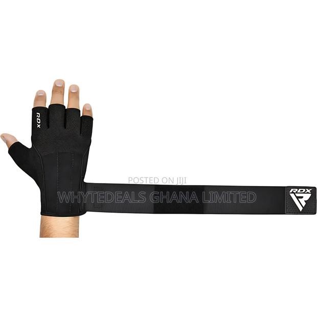 Rdx W3 Weightlifting Gym Gloves|Comfort|100% Authentic Leather From Uk photo 4