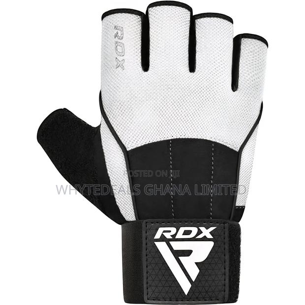 Rdx W3 Weightlifting Gym Gloves|Comfort|100% Authentic Leather From Uk photo 5