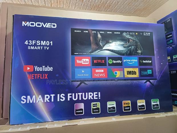 Mooved 43 Inches Smart Android Television With Kettle photo 2