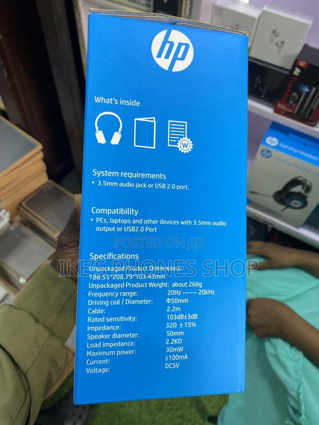 Hp Gaming Headset H120. Cool Lighting Design photo 4