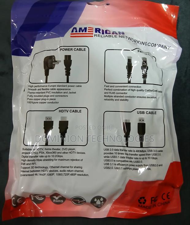 1.5m HDTV American High Speed Original Cable photo 4