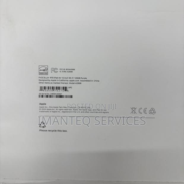Apple iPad Air 13 (2024) 128 GB photo 3