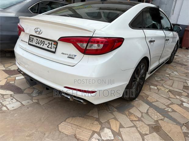 Hyundai Sonata Limited 2.0T Seban (2.0L 4cyl 6A) 2017 White