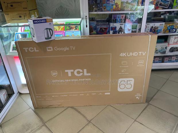 TCL 65 Inches Google Tv With Fan,Kettle and Home Theatre · Photo 4