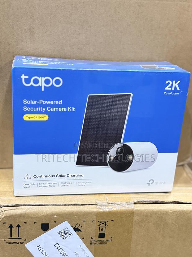 Tp-Link Tapo C410-Kit 3mp Solar Wi-Fi Camera Kit