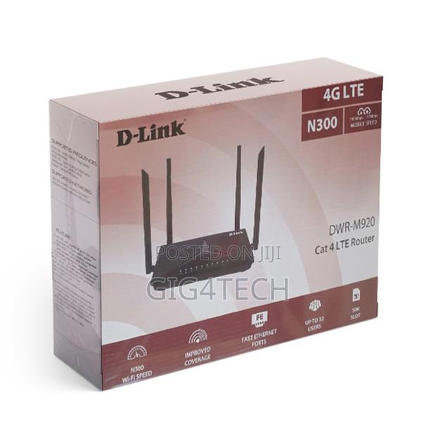 D-Link DWR-920 Wireless N300 4g Lte Router