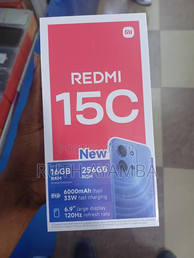New Xiaomi Redmi 15C 4G 256 GB Black · Photo 4
