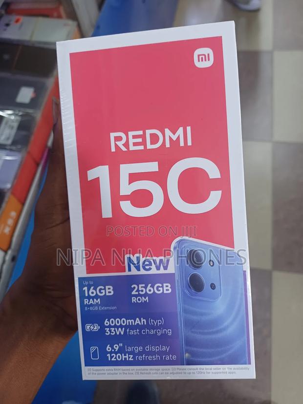 New Xiaomi Redmi 15C 4G 256 GB Black · Photo 4