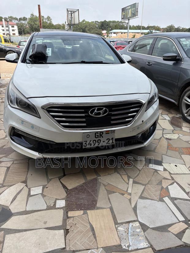Hyundai Sonata Limited 2.0T Seban (2.0L 4cyl 6A) 2017 White