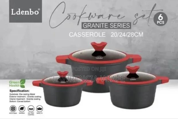 6pcs Ldenbo Cookware Set