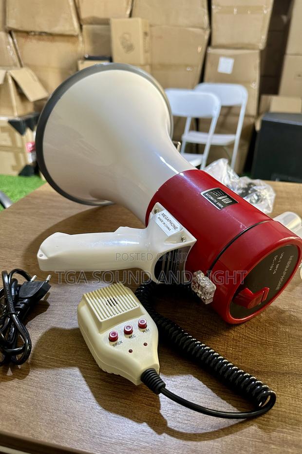 Rechargeable Megaphone With Detachable Microphone photo 2