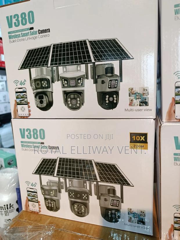 Dual Lens Solar Camera ( V380) photo 2
