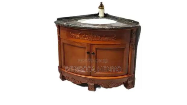 Luxury Cabinet Sink With A Marble Surface photo 3