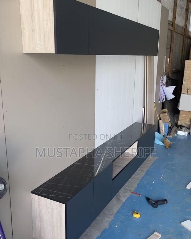Nova Floattm 4.8 M Seamless Media Wall – Anthracite Nero Marquina photo 2