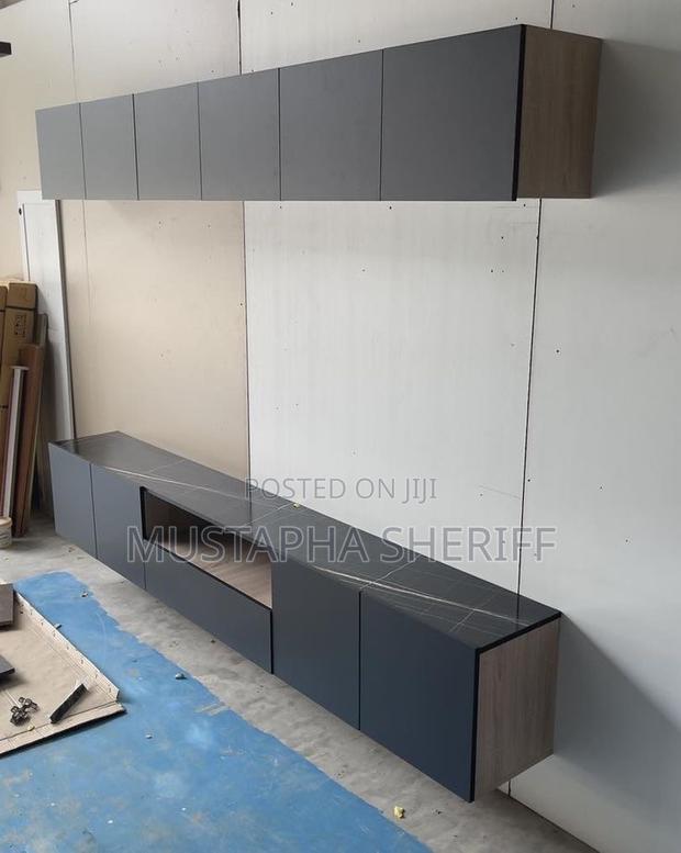 Nova Floattm 4.8 M Seamless Media Wall – Anthracite Nero Marquina photo 3