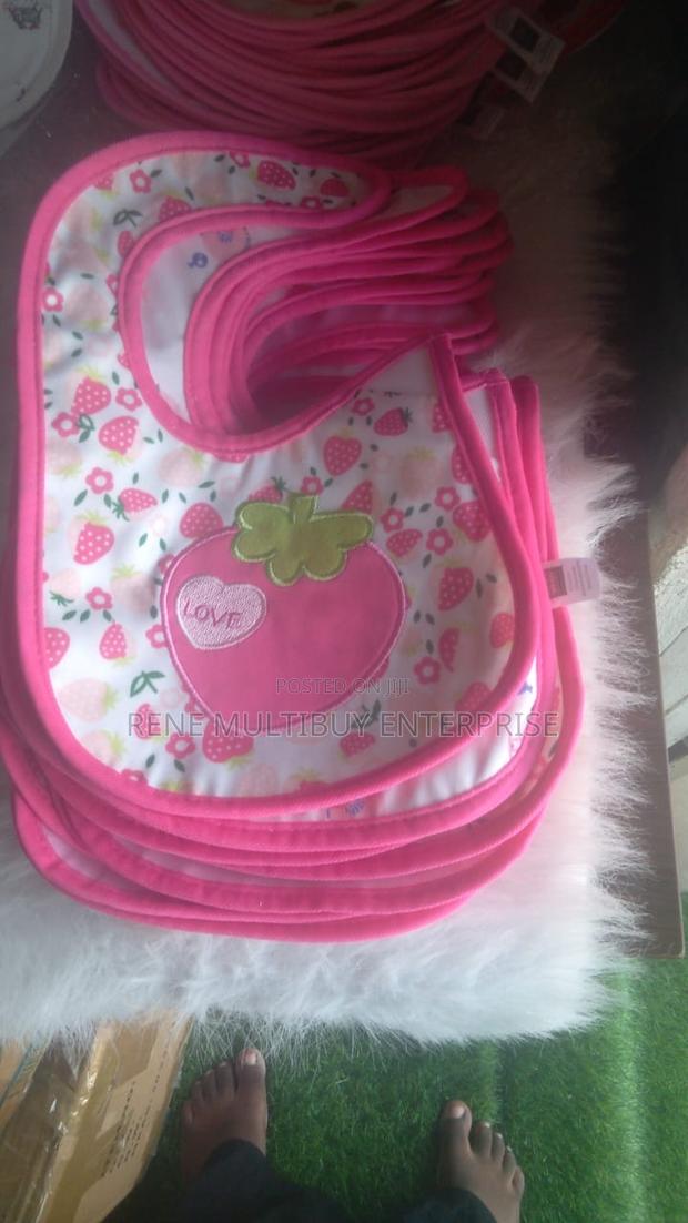 Quality Cotton Baby Bibs (Multi Colours) photo 3