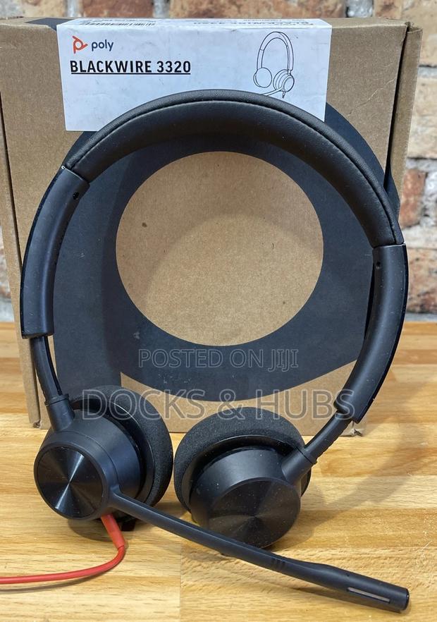 Poly Blackwire 3320 Stereo Usb-C Headset +Usb-C/a Adapter photo 3