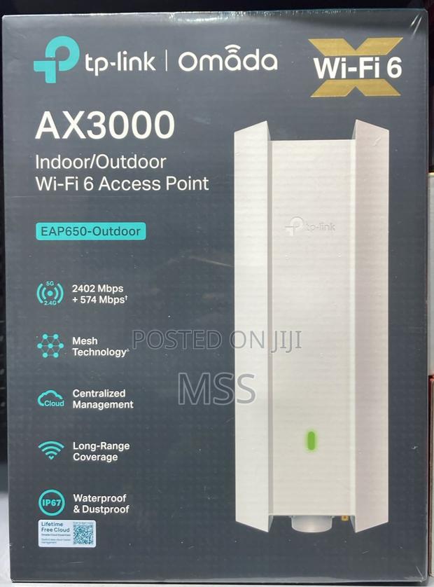 Eap650-Outdoor=Ax3000 Indoor/Outdoor Wifi 6 Access Point