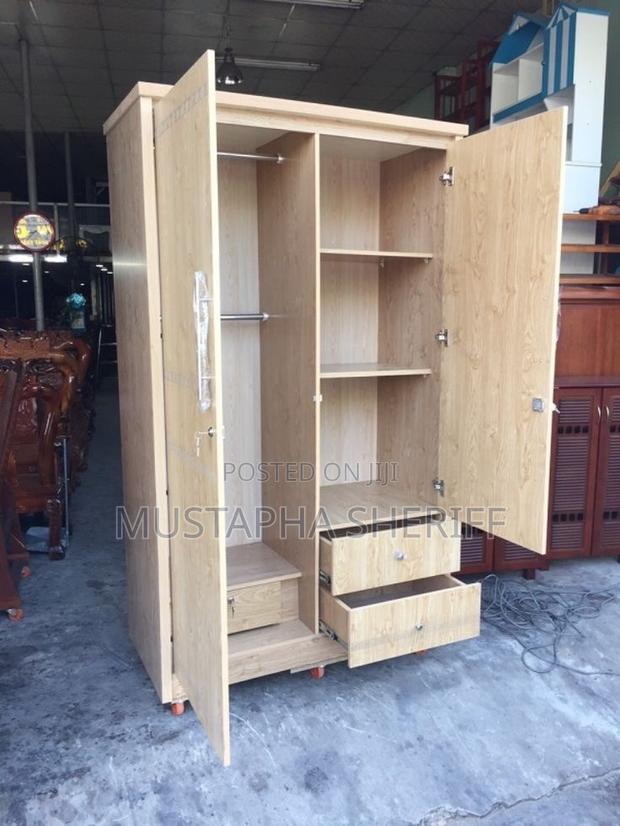 Executive 3-Door Wardrobe – Light Oak photo 2