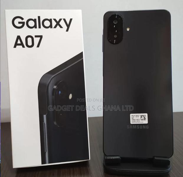 New Samsung Galaxy A07 4G 128 GB Black · Photo 4
