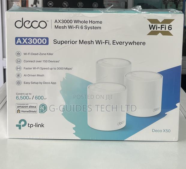 Tp-Link Deco X50 Ax3000 Whole Home Mesh Wifi 6 System 3-Pack photo 2