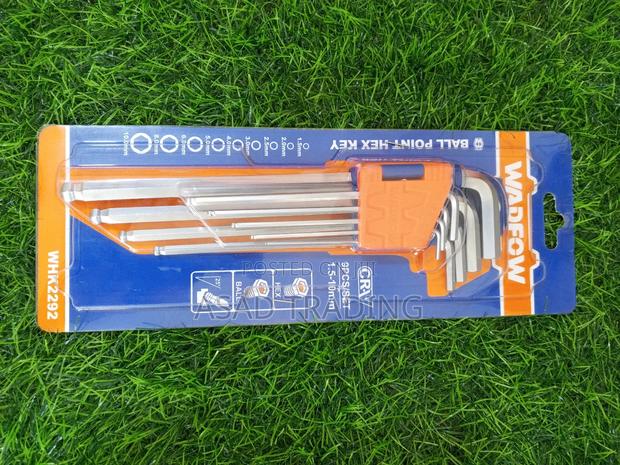 Wadfow Ball Point Hex Key Set
