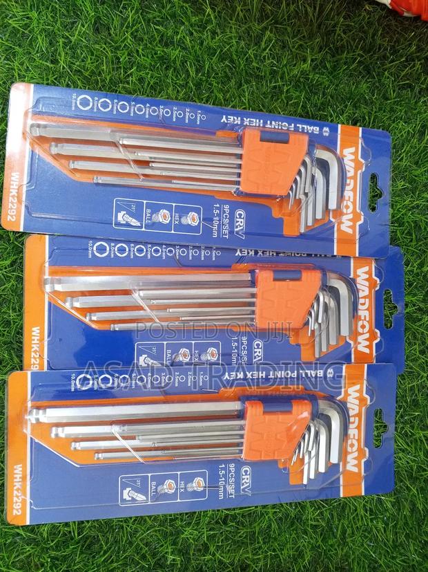 Wadfow Ball Point Hex Key Set photo 2