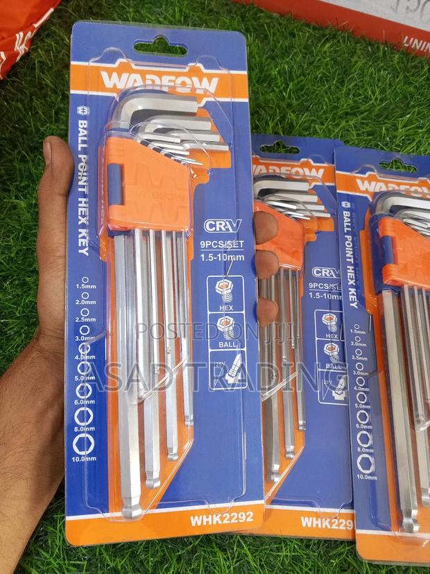 Wadfow Ball Point Hex Key Set photo 3