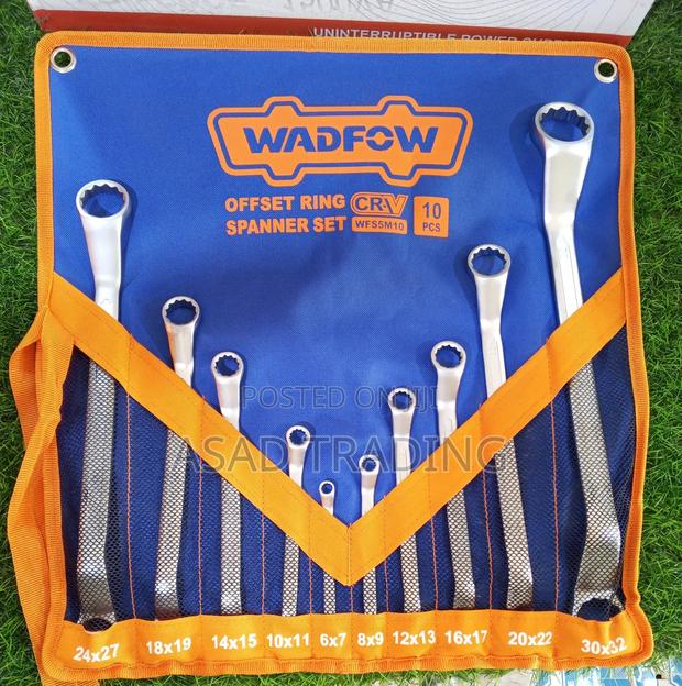 Wadfow Offset Ring Spanner Set 6mm To 32mm (Wfs5m10)