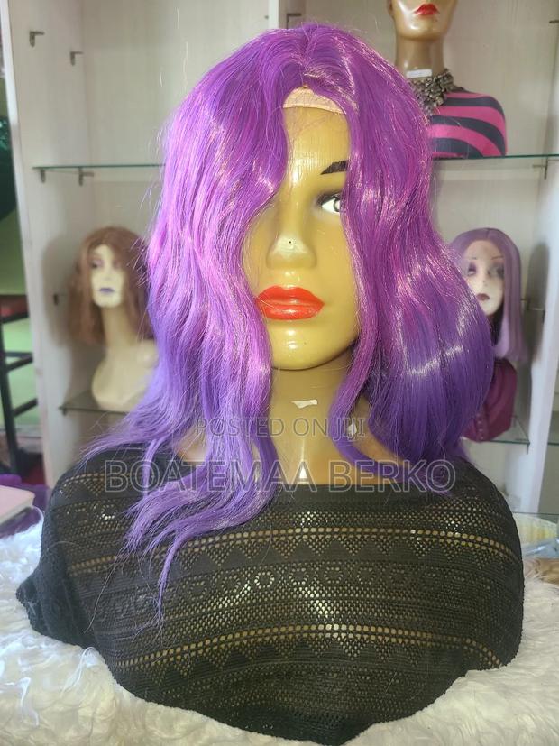 Purple Bodywave Wig photo 2