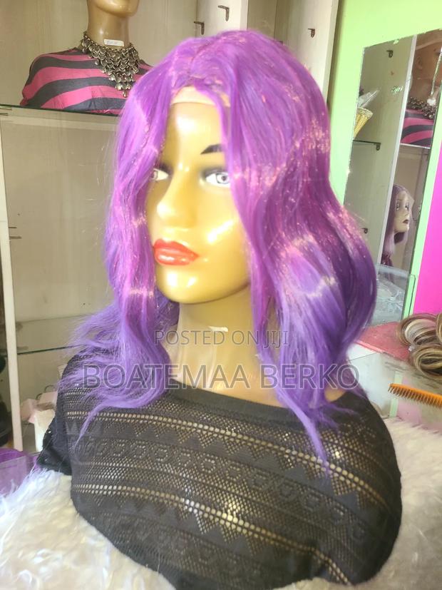 Purple Bodywave Wig photo 4