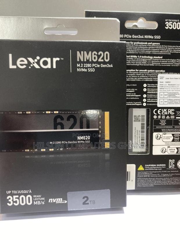 Lexar Nm620 2tb Ssd, M.2 2280 Pcie Gen3x4 Nvme