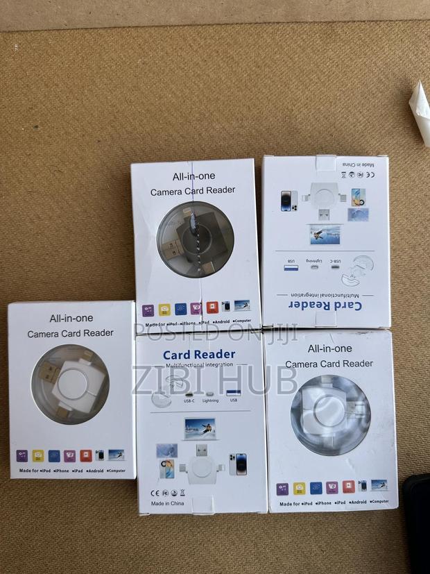 All on One Camera Memory Card Reader