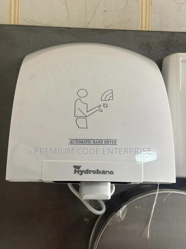 Automatic Hand Dryer Plastic , 1800w - White · Photo 3