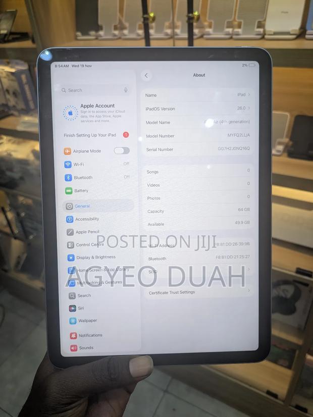 Apple iPad Air (2020) 64 GB Gray photo 3