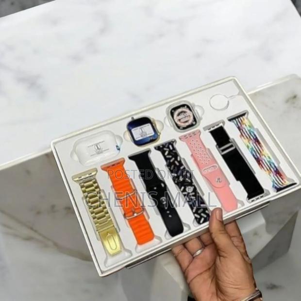 I20 Ultra Max Suit Combination Smartwatch 10 in 1 Set (526262) photo 2